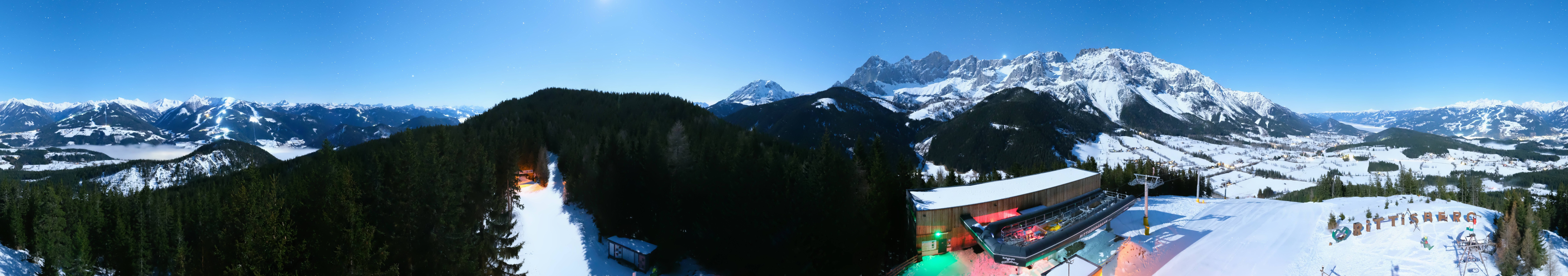 Archived image Webcam Ramsau am Dachstein: Ski area Rittisberg