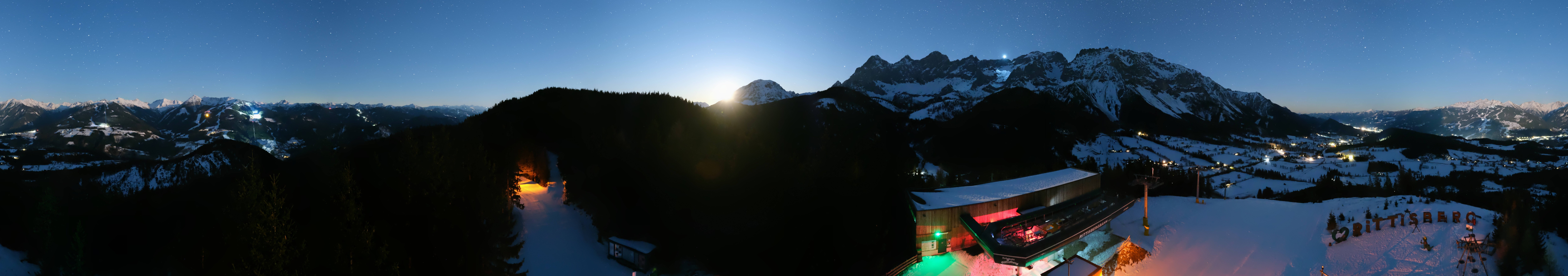 Archived image Webcam Ramsau am Dachstein: Ski area Rittisberg