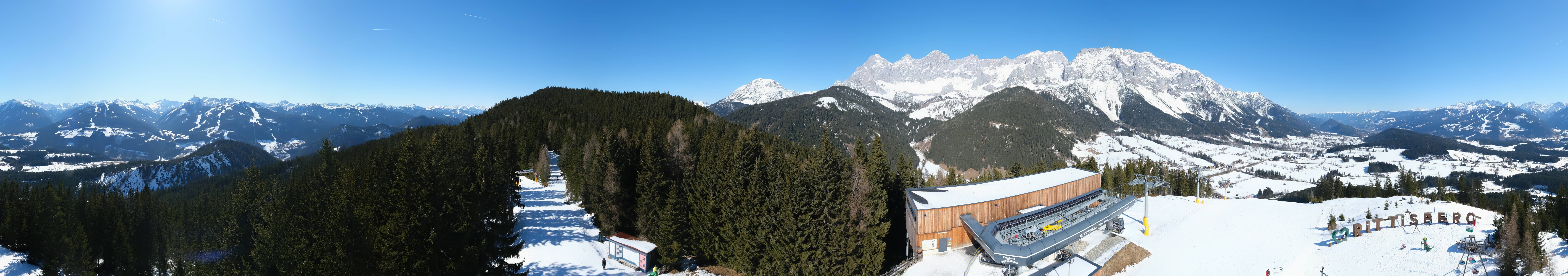 Archiv Foto Webcam Ramsau am Dachstein: Rittisberg