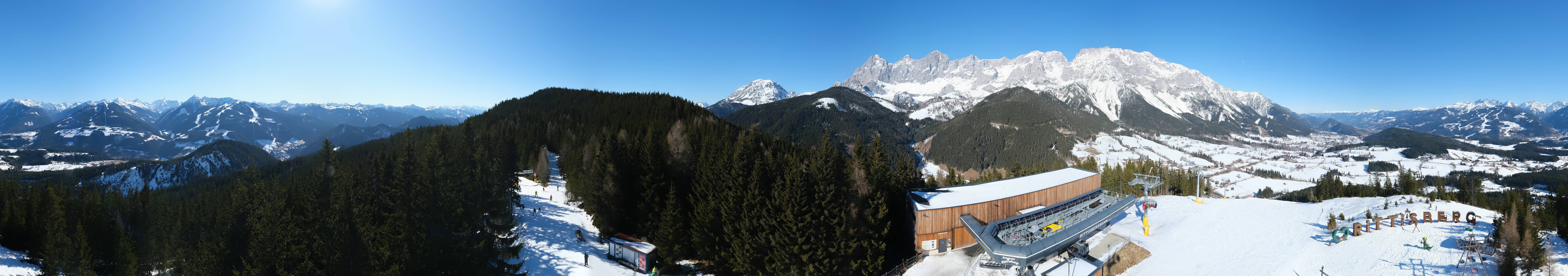 Archiv Foto Webcam Ramsau am Dachstein: Rittisberg