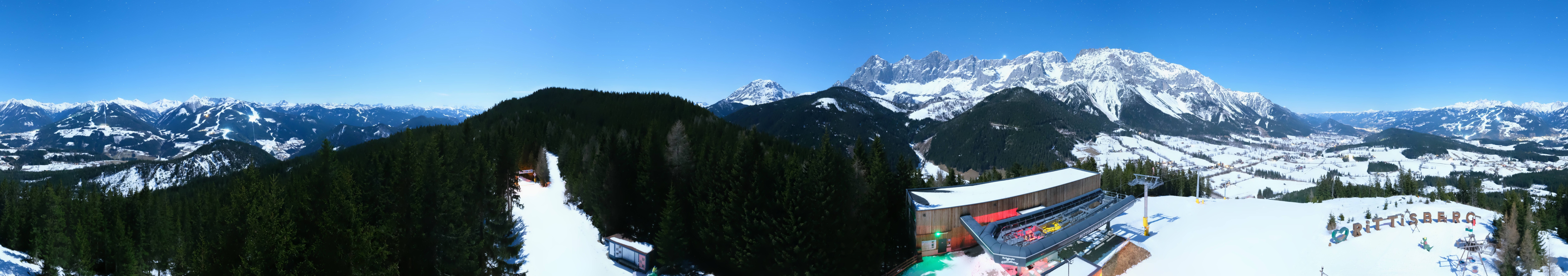 Archiv Foto Webcam Ramsau am Dachstein: Rittisberg