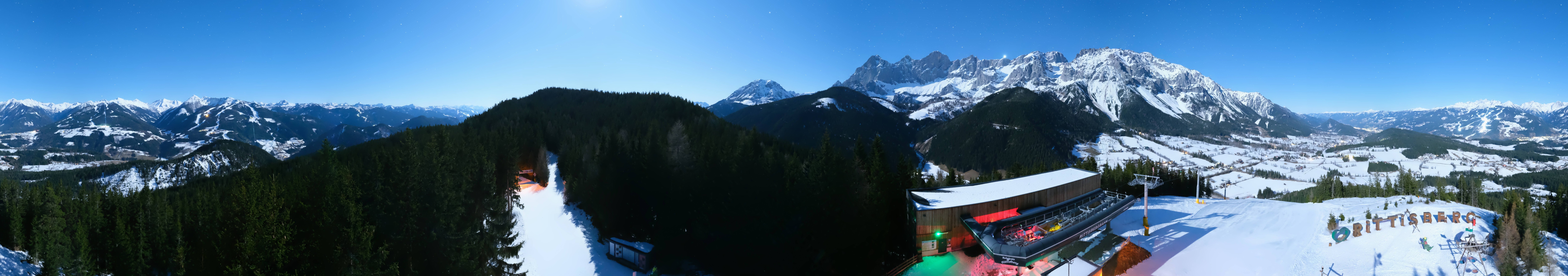 Archiv Foto Webcam Ramsau am Dachstein: Rittisberg