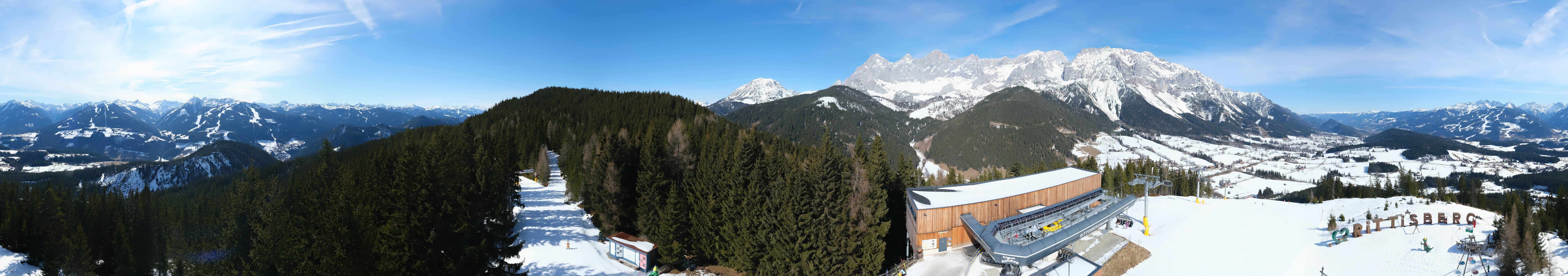 Archiv Foto Webcam Ramsau am Dachstein: Rittisberg