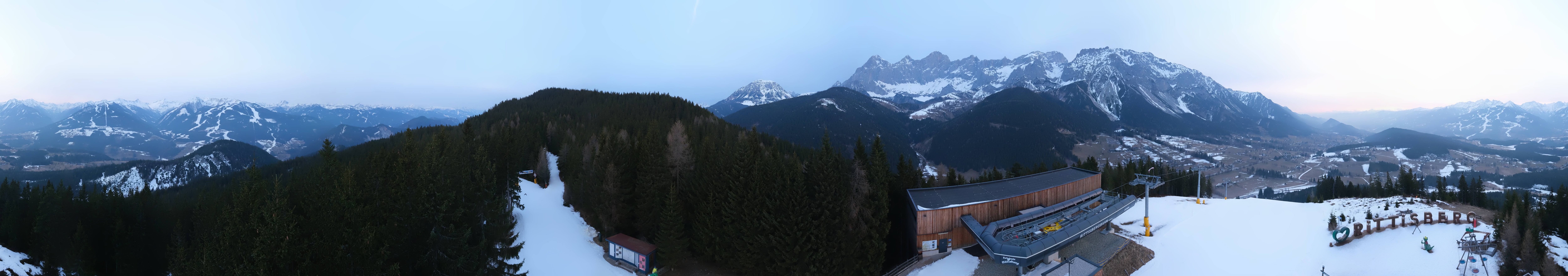 Archiv Foto Webcam Ramsau am Dachstein: Rittisberg