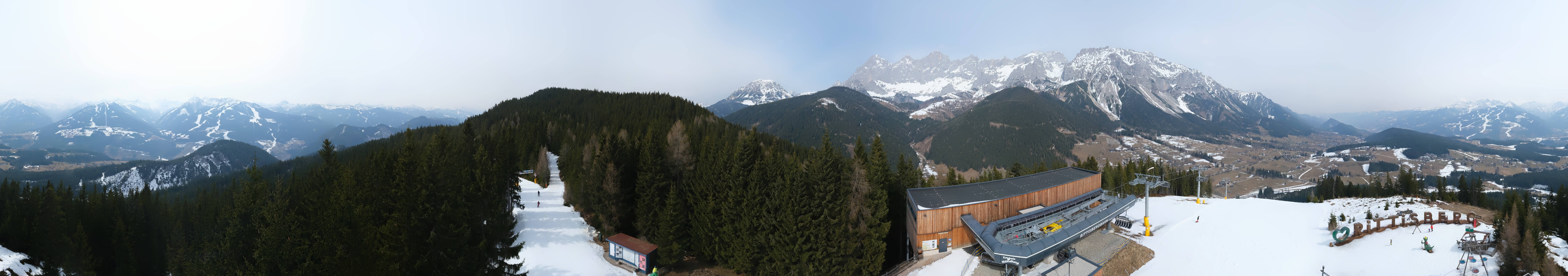 Archiv Foto Webcam Ramsau am Dachstein: Rittisberg