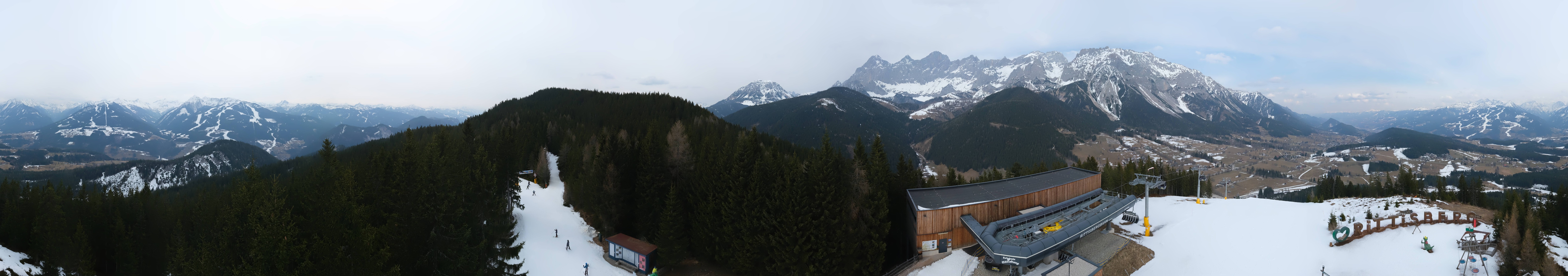 Archiv Foto Webcam Ramsau am Dachstein: Rittisberg