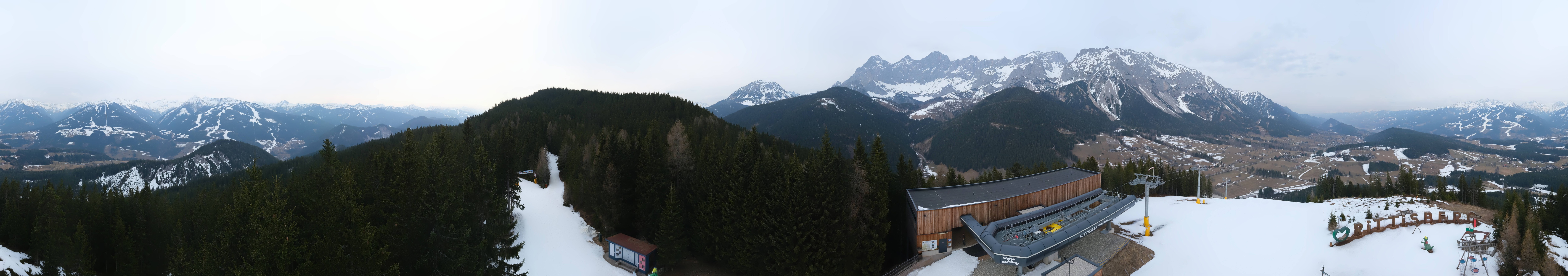 Archiv Foto Webcam Ramsau am Dachstein: Rittisberg