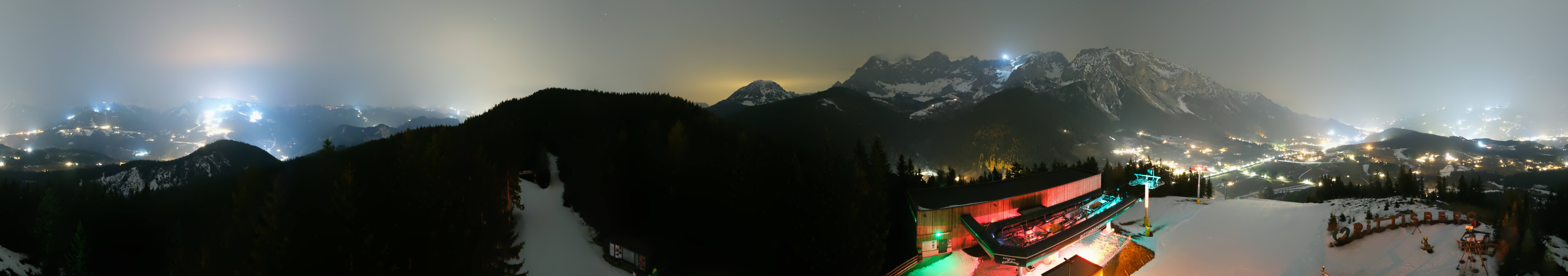 Archived image Webcam Ramsau am Dachstein: Ski area Rittisberg