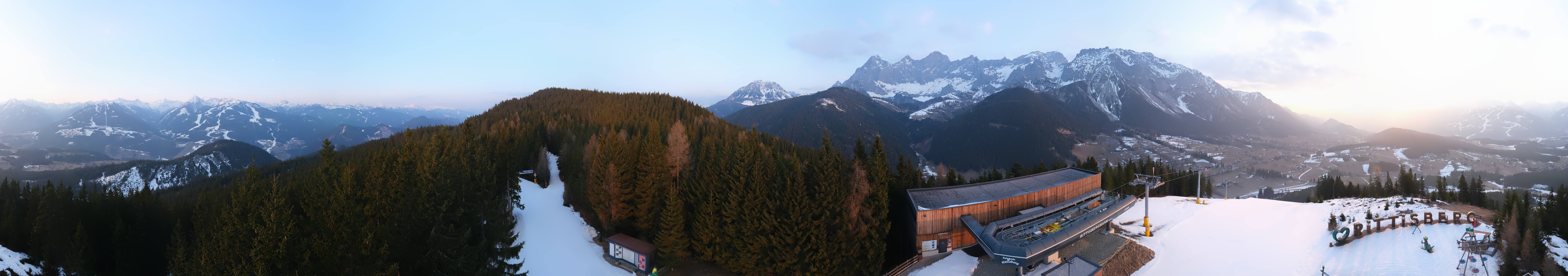 Archiv Foto Webcam Ramsau am Dachstein: Rittisberg