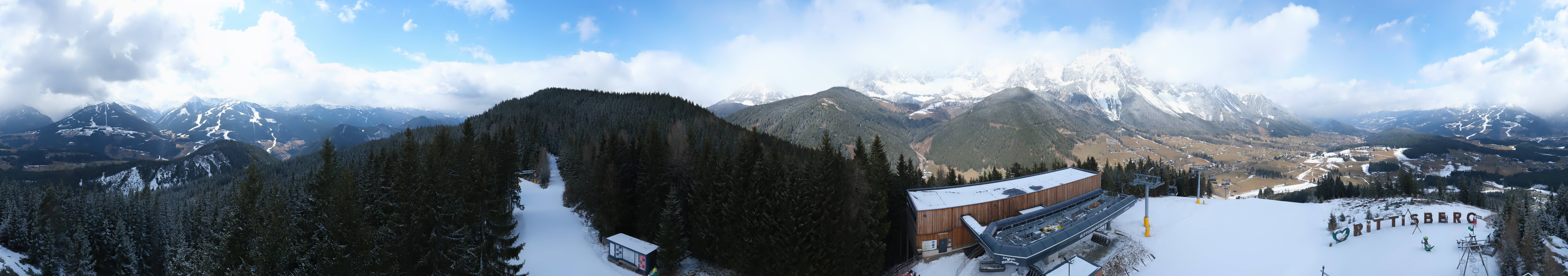 Archiv Foto Webcam Ramsau am Dachstein: Rittisberg