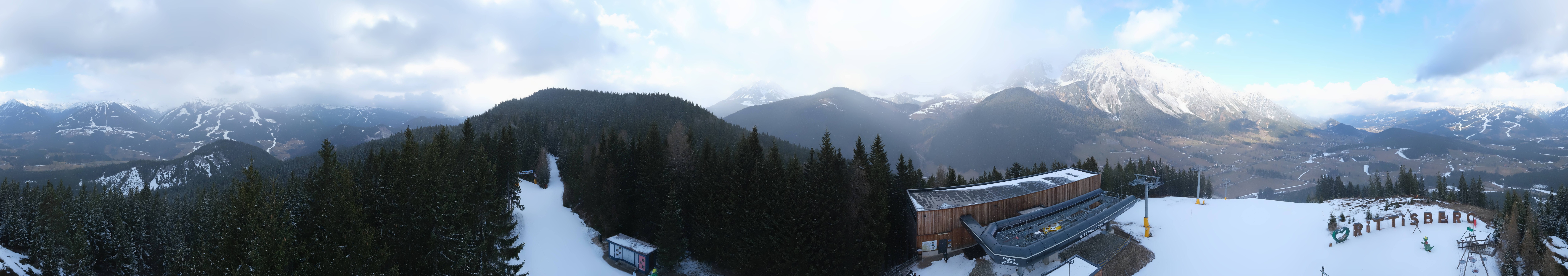 Archiv Foto Webcam Ramsau am Dachstein: Rittisberg