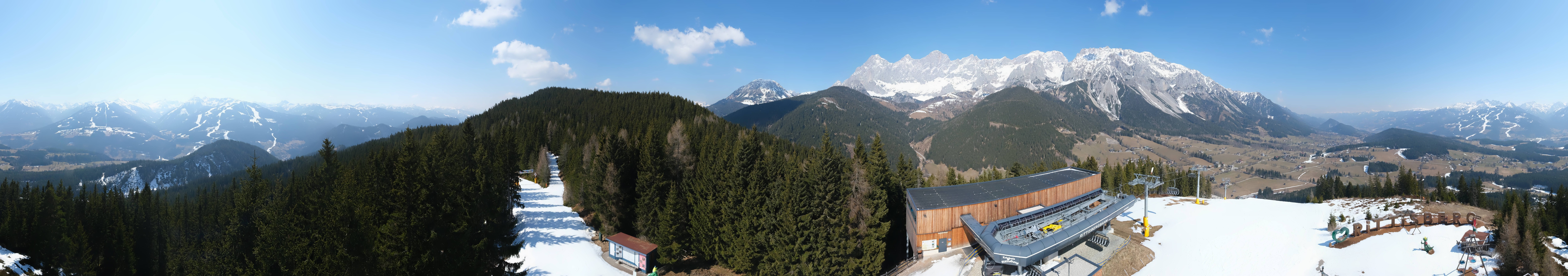 Archiv Foto Webcam Ramsau am Dachstein: Rittisberg