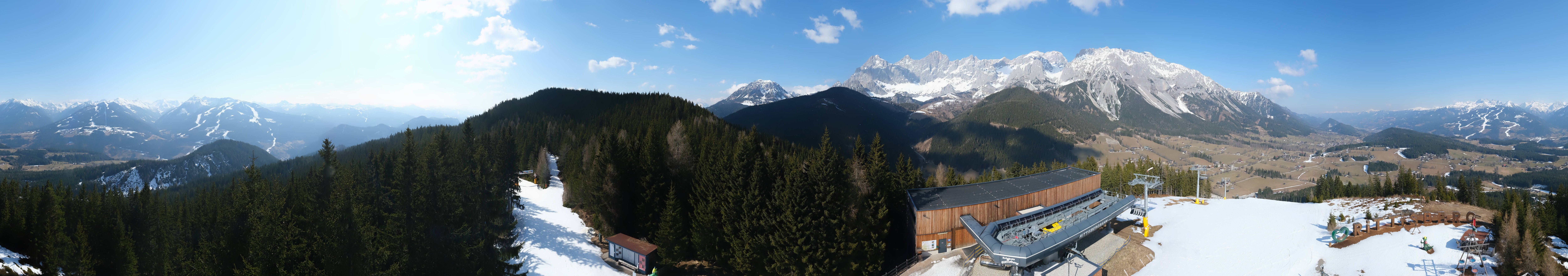 Archiv Foto Webcam Ramsau am Dachstein: Rittisberg