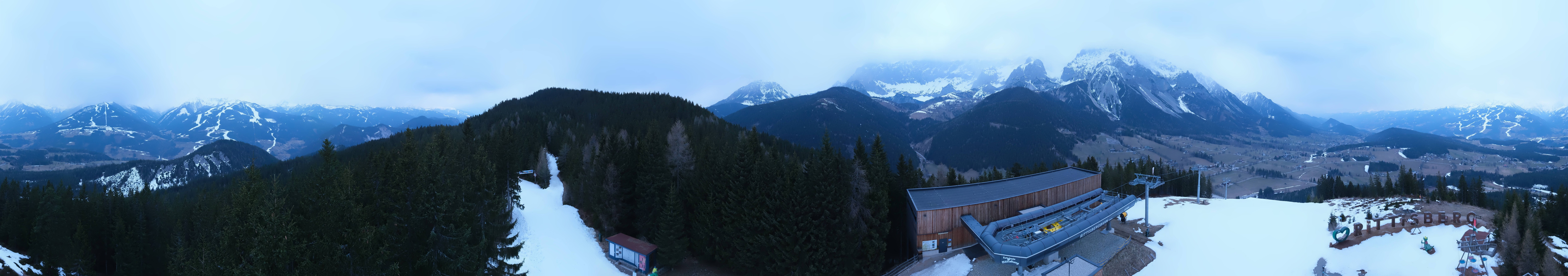 Archiv Foto Webcam Ramsau am Dachstein: Rittisberg