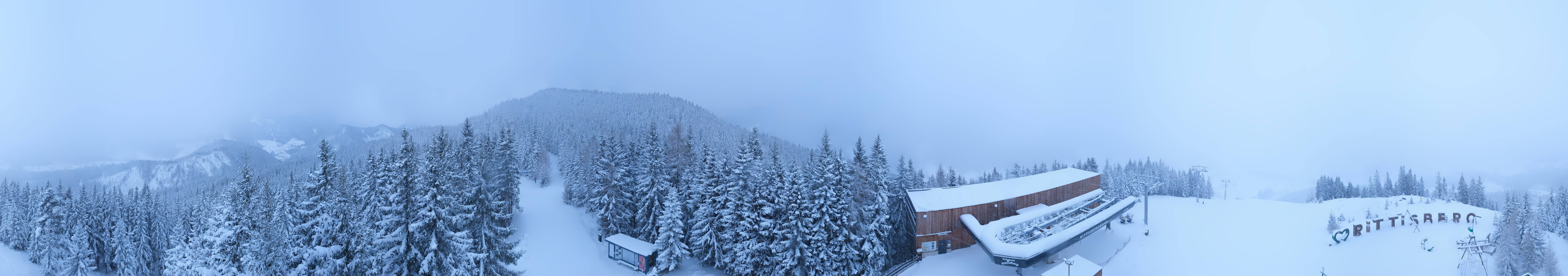 Archived image Webcam Ramsau am Dachstein: Ski area Rittisberg