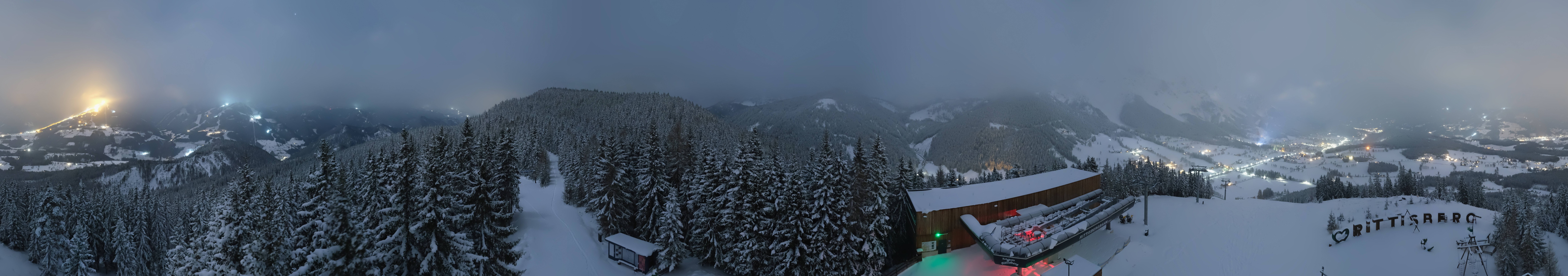 Archived image Webcam Ramsau am Dachstein: Ski area Rittisberg