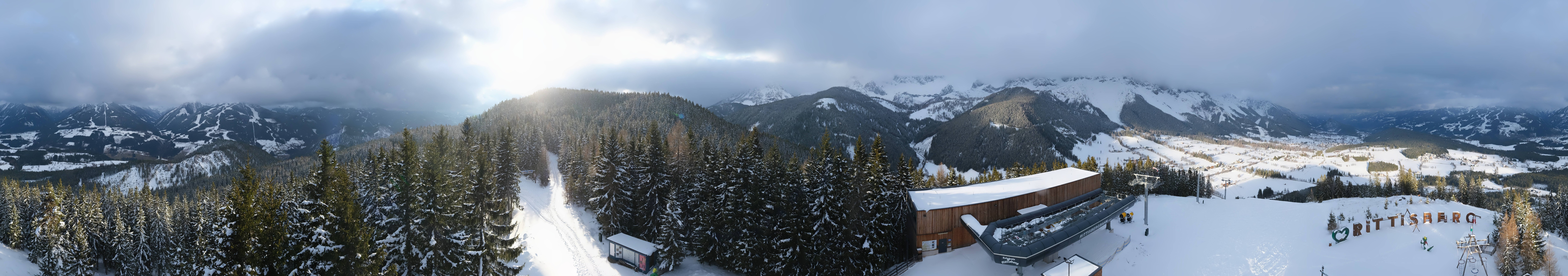 Archiv Foto Webcam Ramsau am Dachstein: Rittisberg