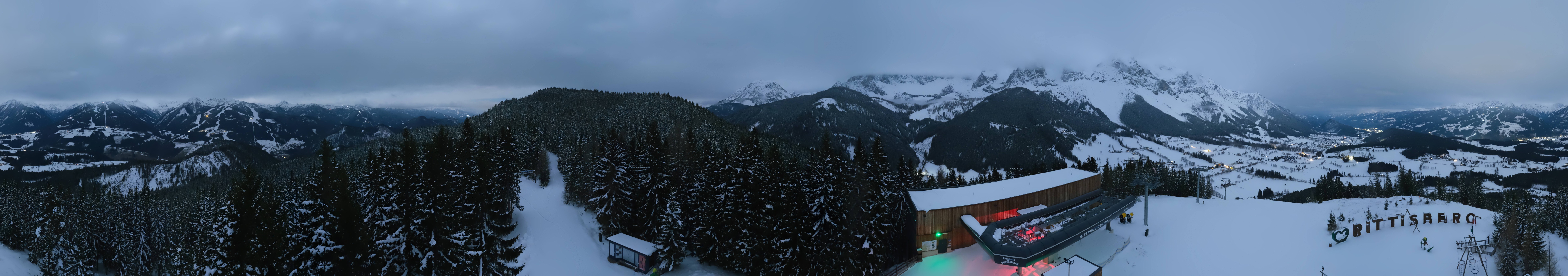 Archived image Webcam Ramsau am Dachstein: Ski area Rittisberg