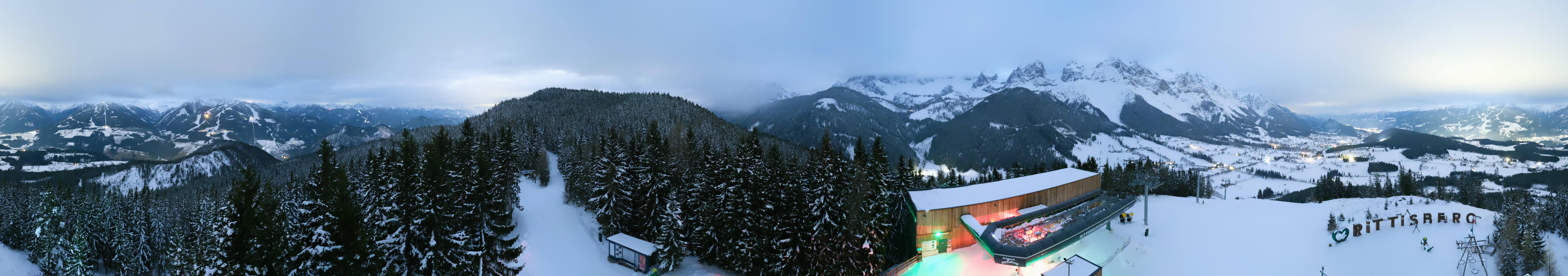 Archiv Foto Webcam Ramsau am Dachstein: Rittisberg