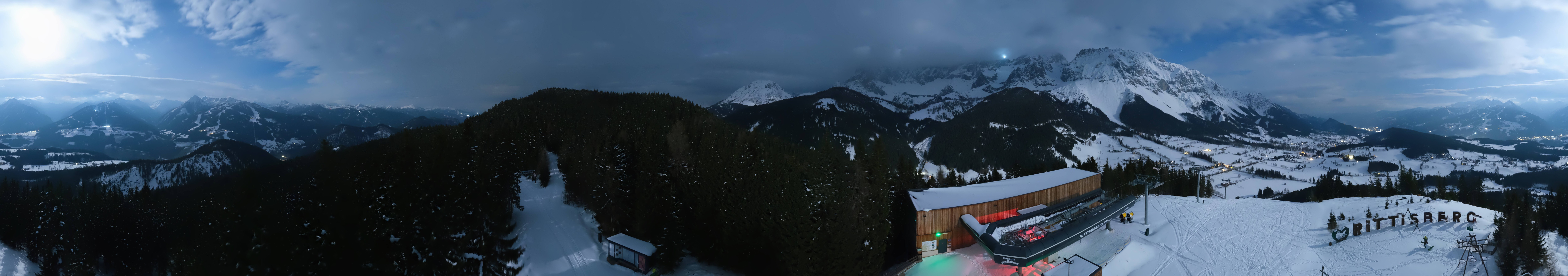 Archiv Foto Webcam Ramsau am Dachstein: Rittisberg