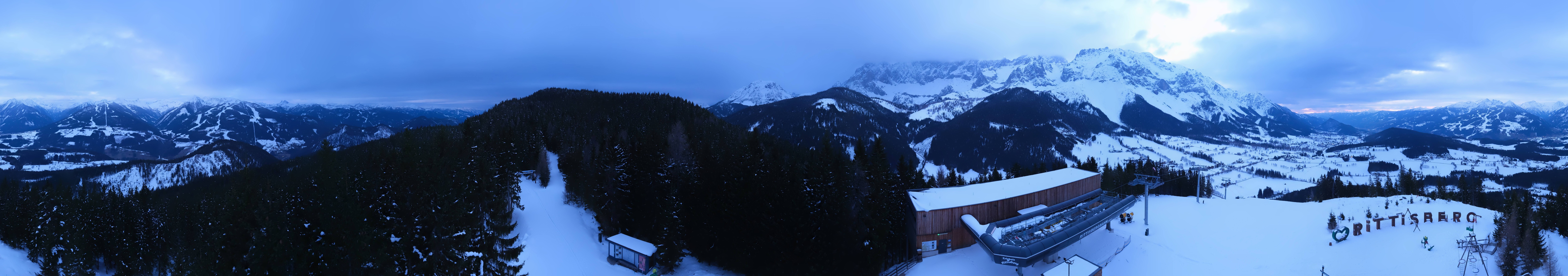 Archiv Foto Webcam Ramsau am Dachstein: Rittisberg