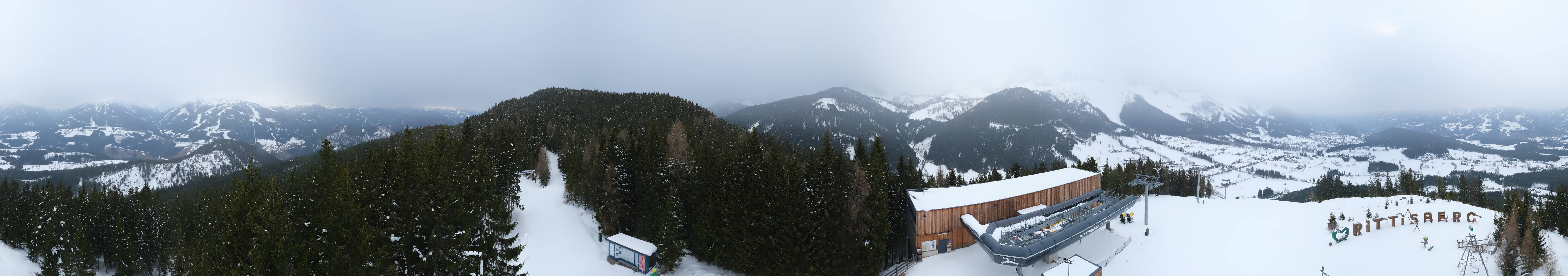 Archiv Foto Webcam Ramsau am Dachstein: Rittisberg