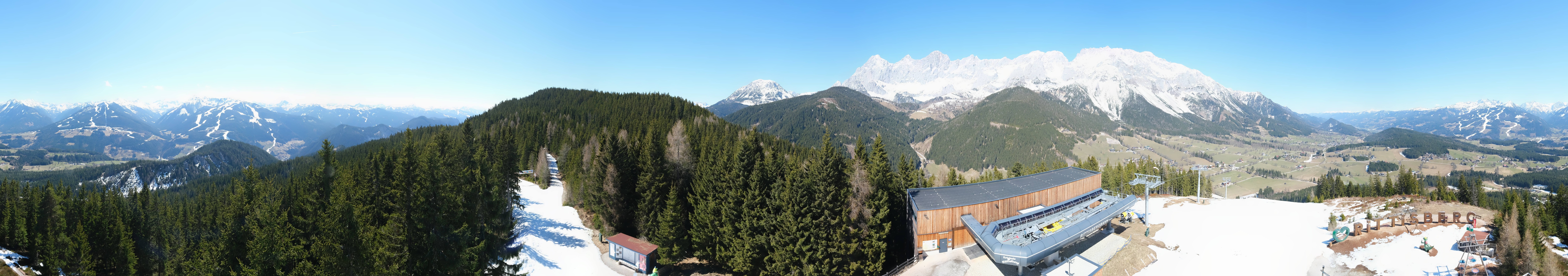 Archiv Foto Webcam Ramsau am Dachstein: Rittisberg