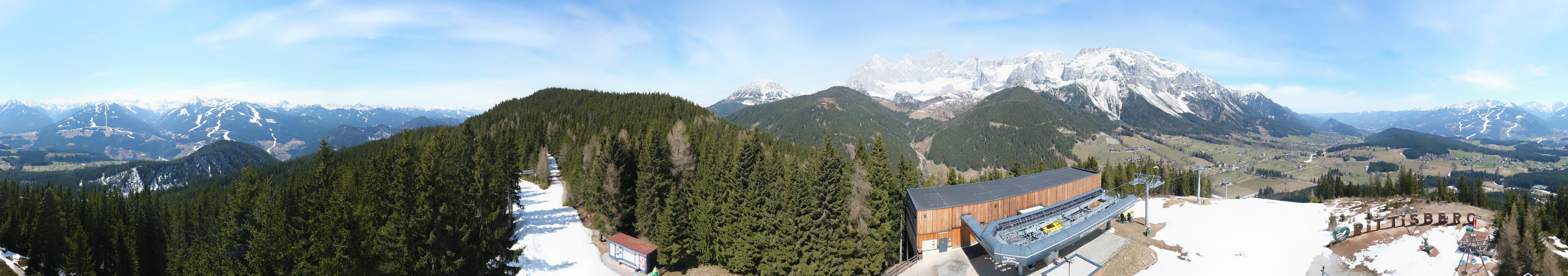 Archiv Foto Webcam Ramsau am Dachstein: Rittisberg