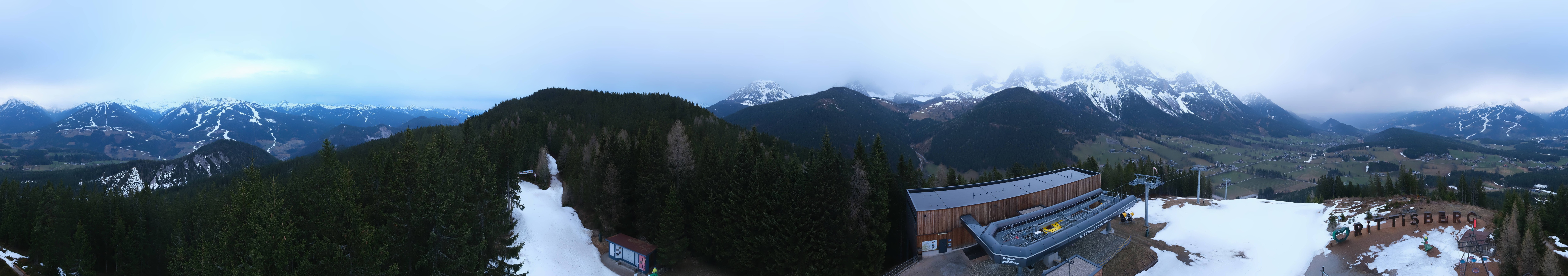 Archiv Foto Webcam Ramsau am Dachstein: Rittisberg