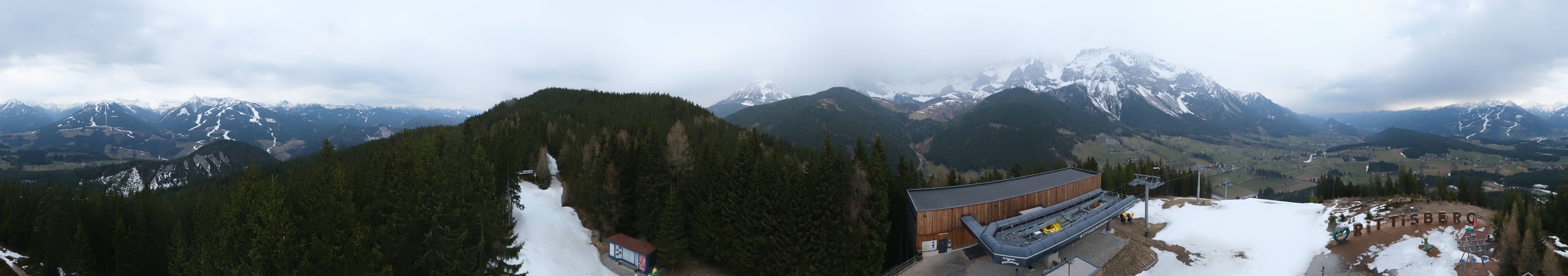 Archiv Foto Webcam Ramsau am Dachstein: Rittisberg