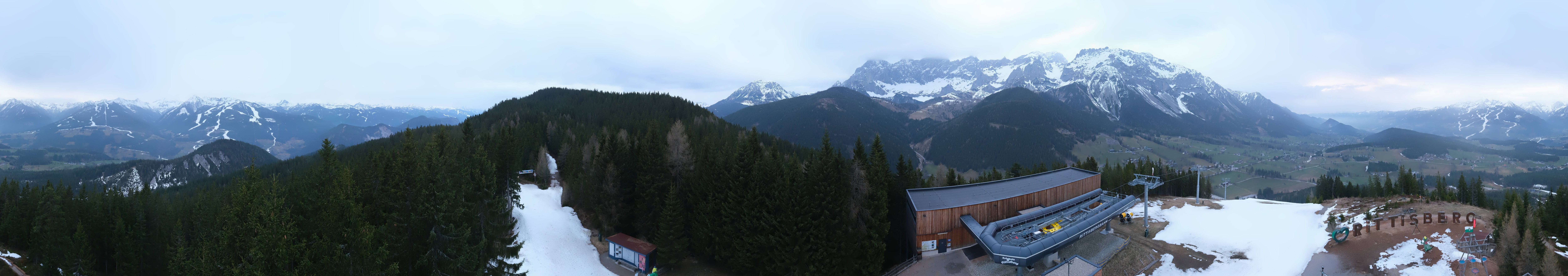 Archiv Foto Webcam Ramsau am Dachstein: Rittisberg