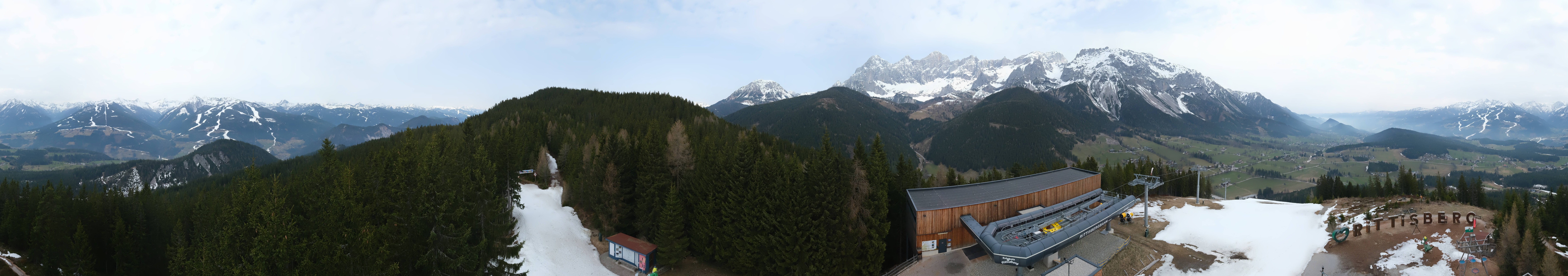 Archiv Foto Webcam Ramsau am Dachstein: Rittisberg