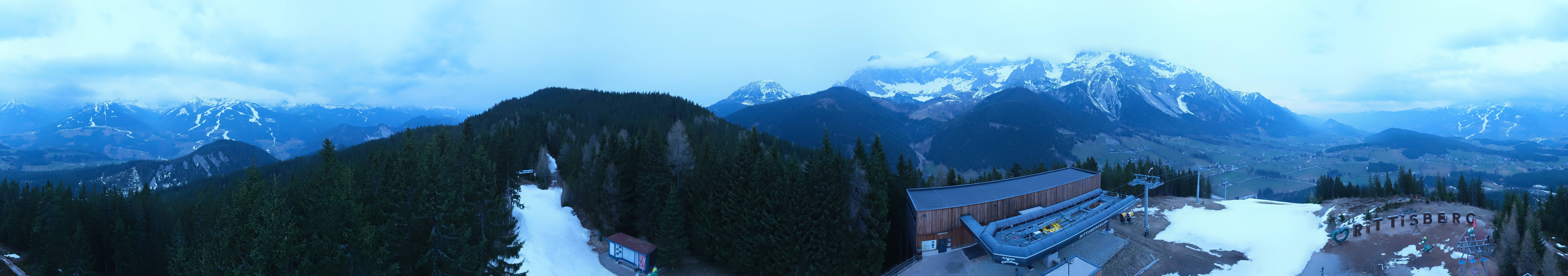 Archiv Foto Webcam Ramsau am Dachstein: Rittisberg