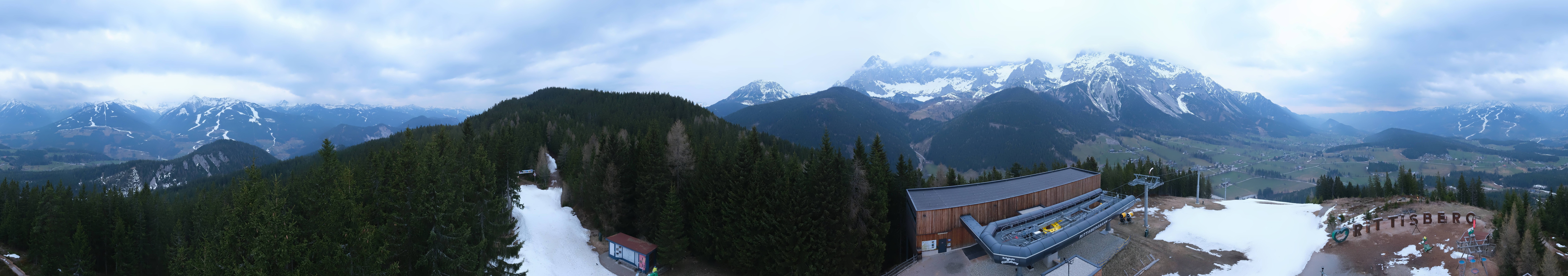 Archived image Webcam Ramsau am Dachstein: Ski area Rittisberg