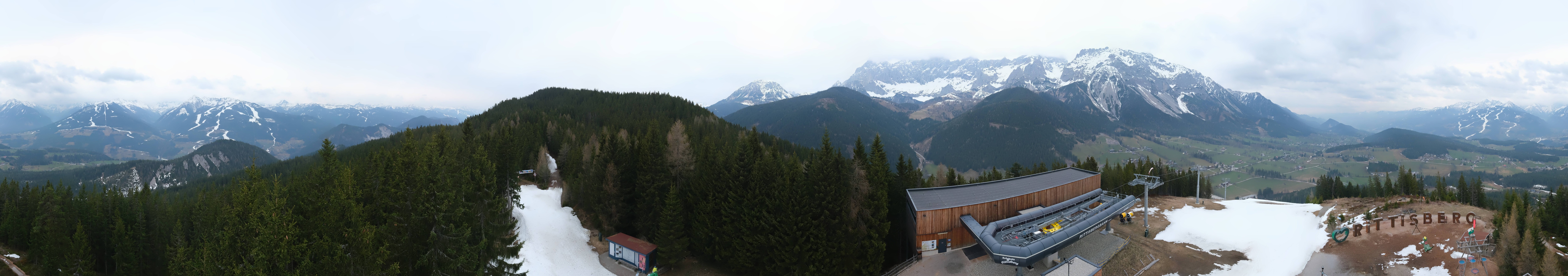 Archiv Foto Webcam Ramsau am Dachstein: Rittisberg