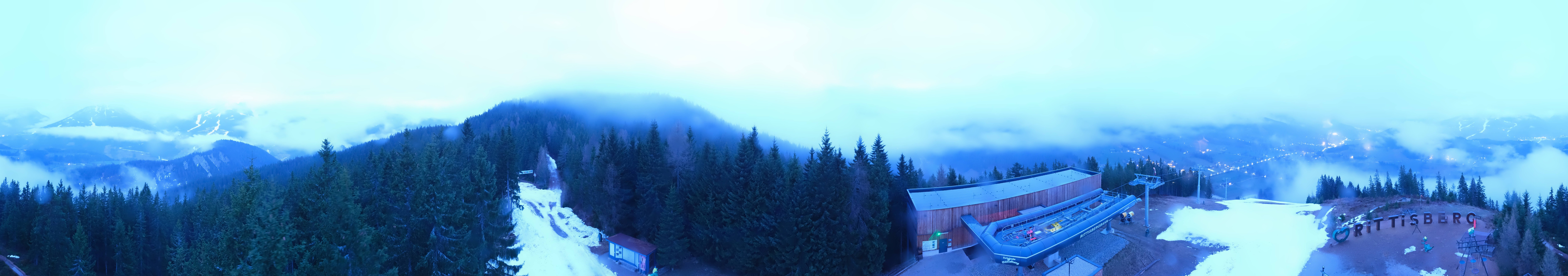 Archiv Foto Webcam Ramsau am Dachstein: Rittisberg