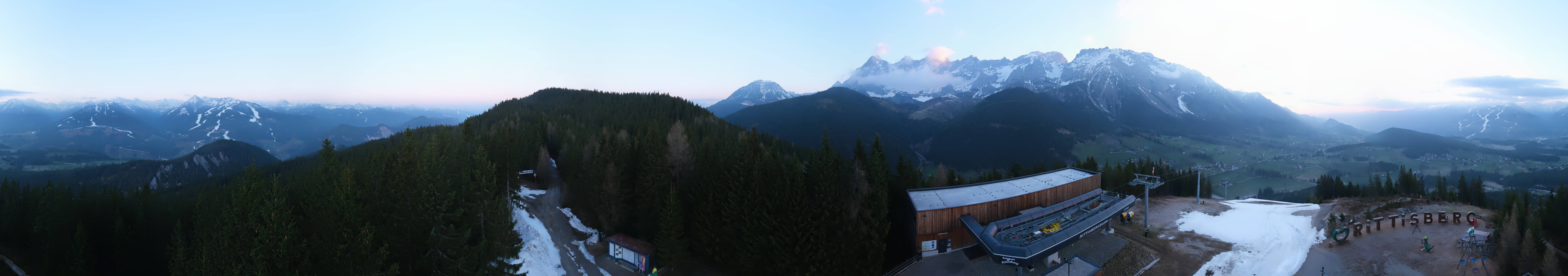 Archiv Foto Webcam Ramsau am Dachstein: Rittisberg