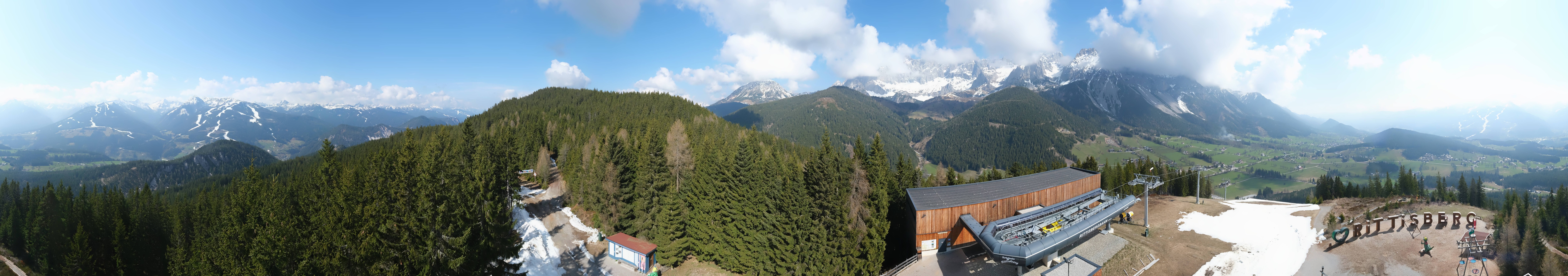 Archiv Foto Webcam Ramsau am Dachstein: Rittisberg