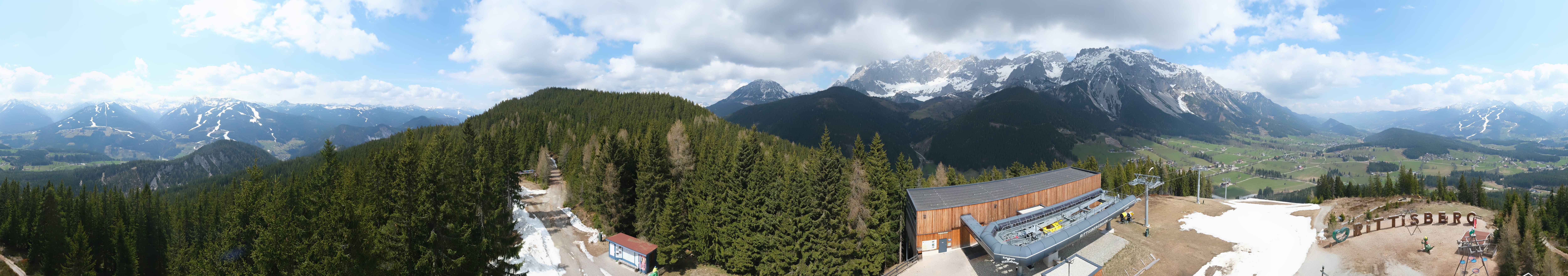 Archiv Foto Webcam Ramsau am Dachstein: Rittisberg