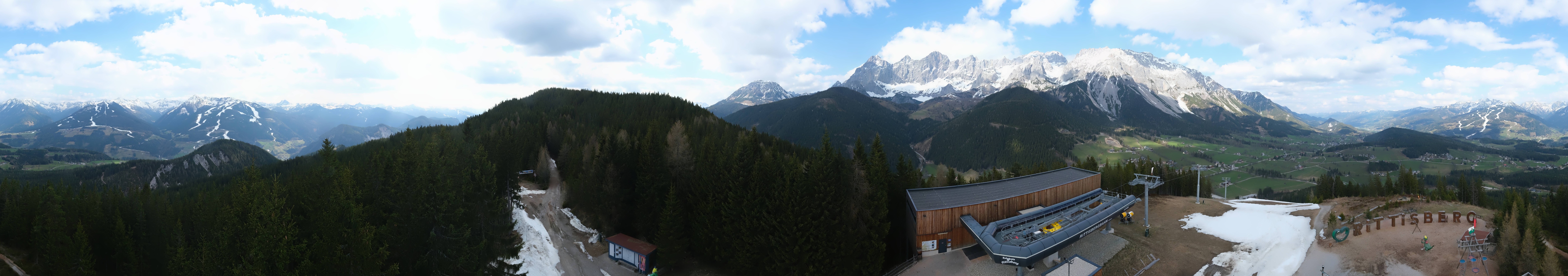 Archiv Foto Webcam Ramsau am Dachstein: Rittisberg