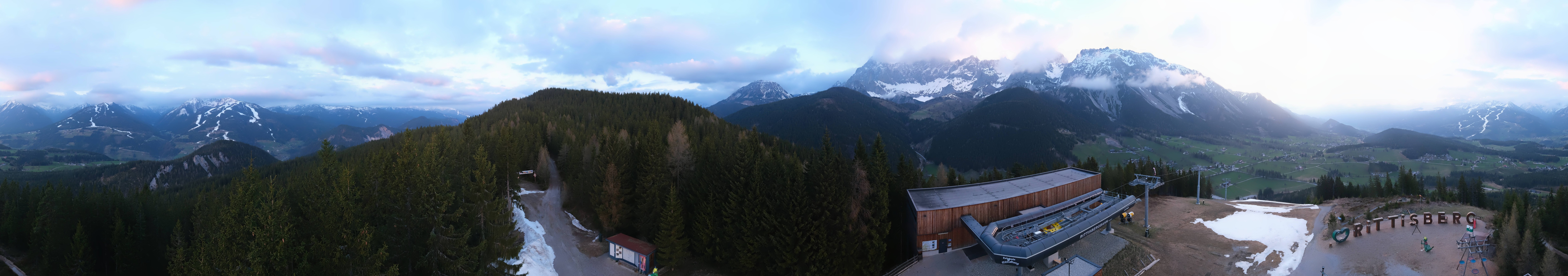 Archiv Foto Webcam Ramsau am Dachstein: Rittisberg