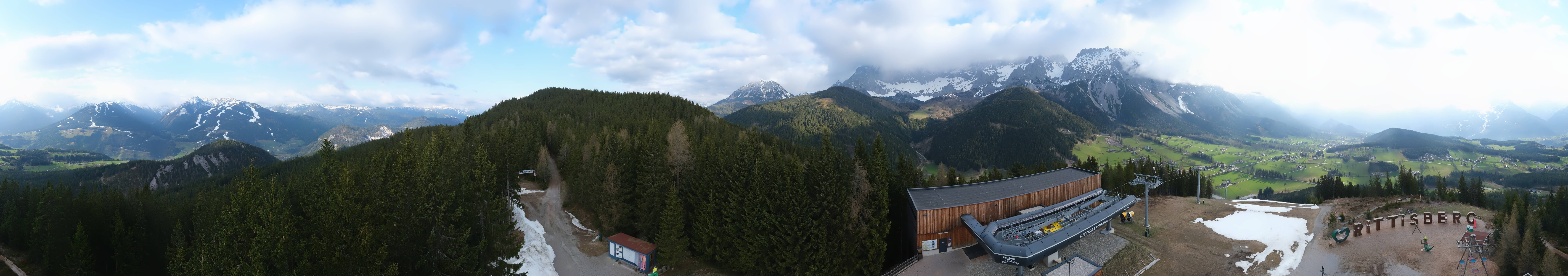 Archiv Foto Webcam Ramsau am Dachstein: Rittisberg