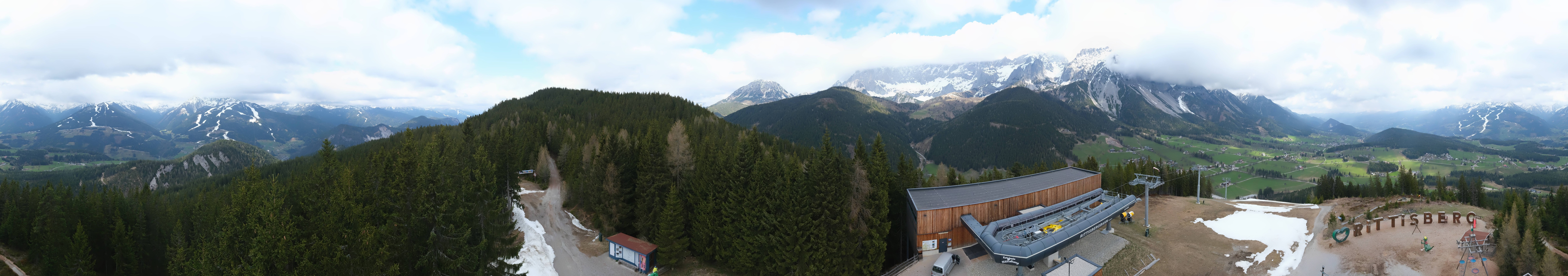 Archiv Foto Webcam Ramsau am Dachstein: Rittisberg