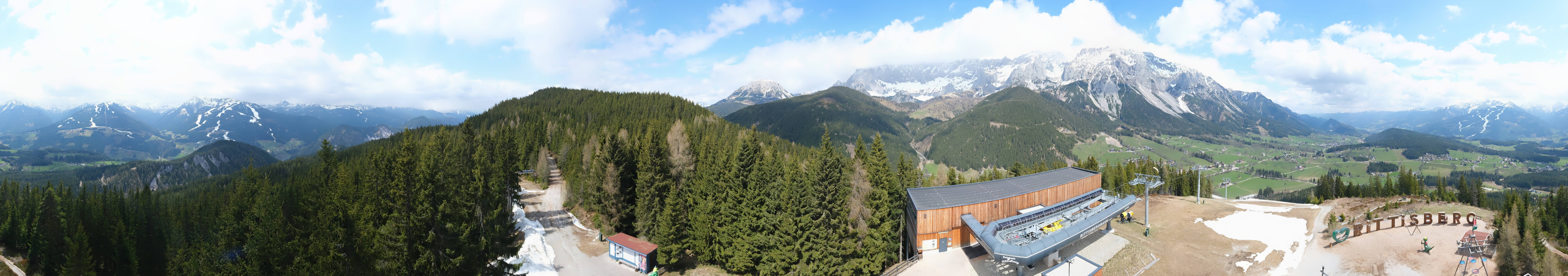 Archiv Foto Webcam Ramsau am Dachstein: Rittisberg