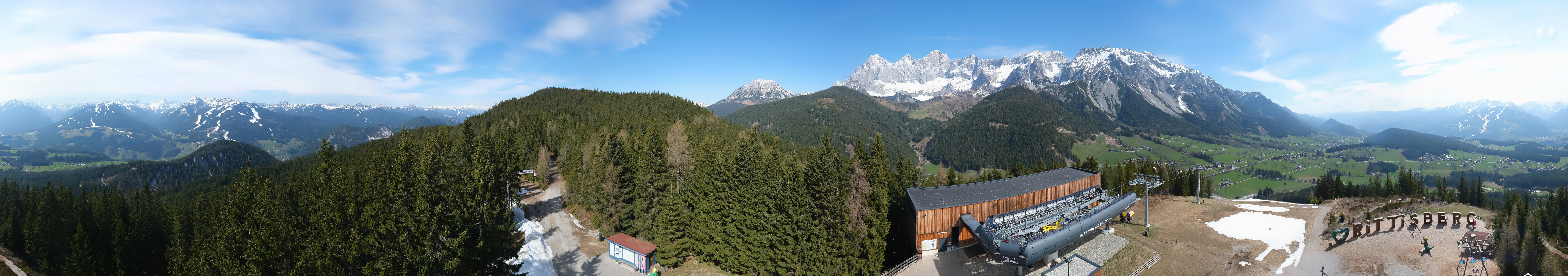 Archiv Foto Webcam Ramsau am Dachstein: Rittisberg