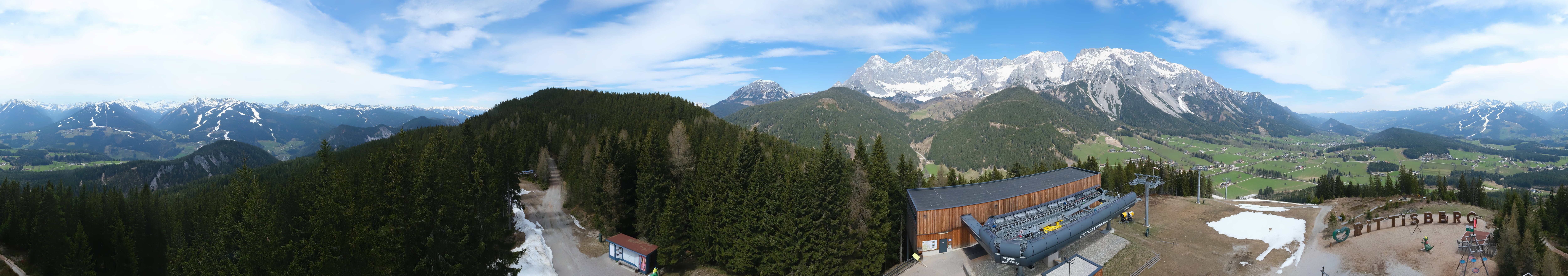 Archiv Foto Webcam Ramsau am Dachstein: Rittisberg