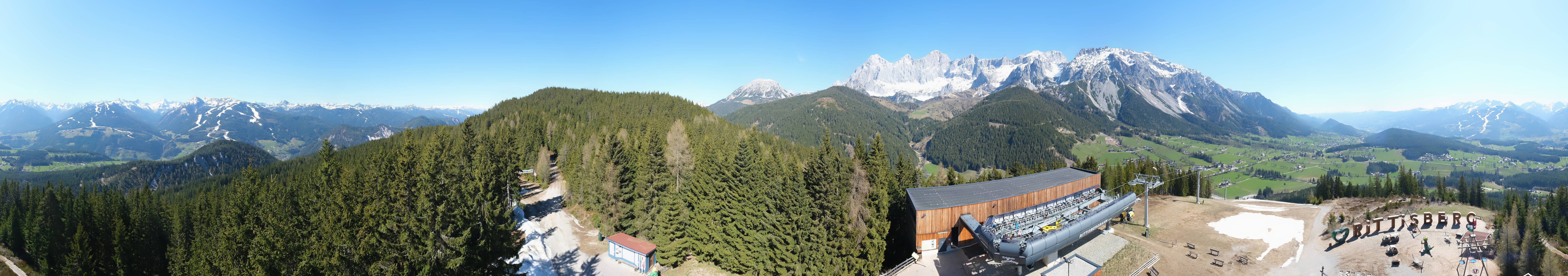 Archiv Foto Webcam Ramsau am Dachstein: Rittisberg