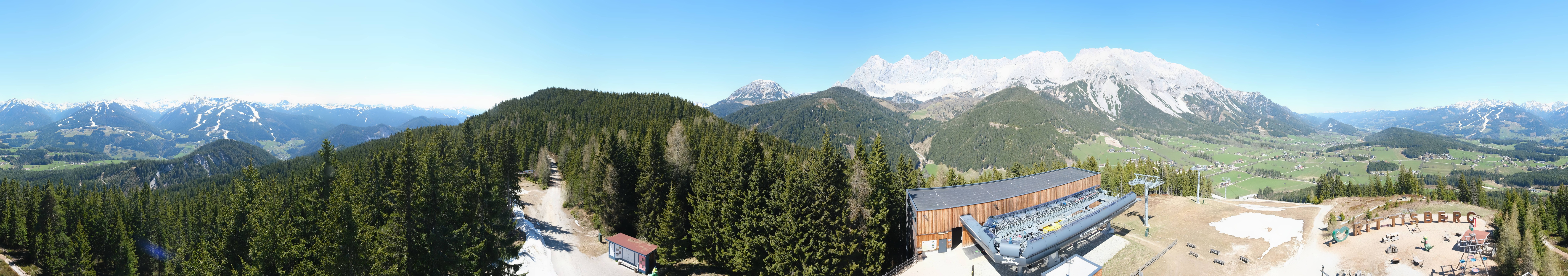 Archived image Webcam Ramsau am Dachstein: Ski area Rittisberg