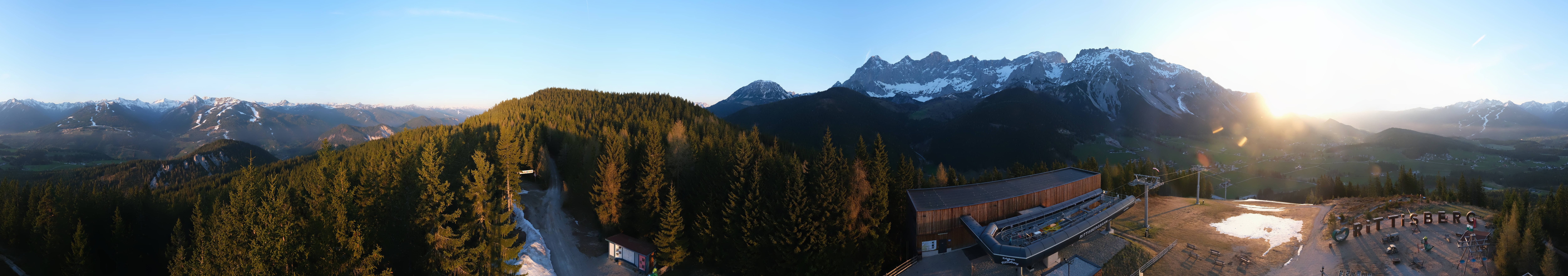 Archiv Foto Webcam Ramsau am Dachstein: Rittisberg