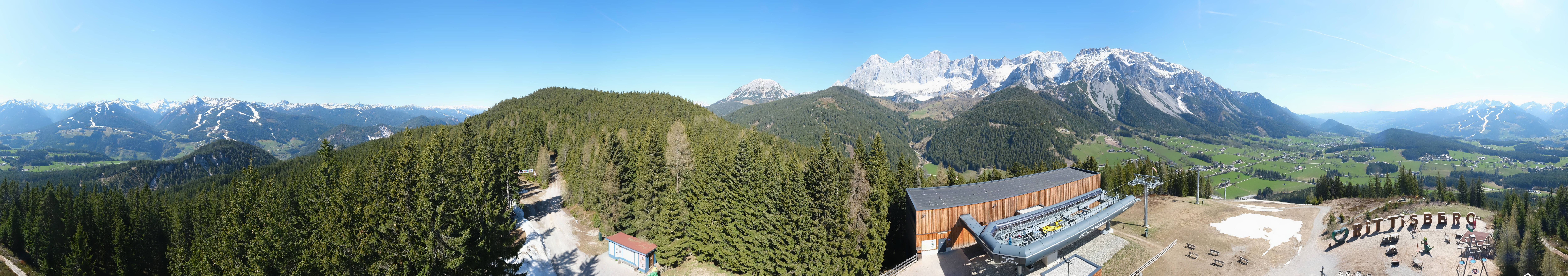 Archiv Foto Webcam Ramsau am Dachstein: Rittisberg